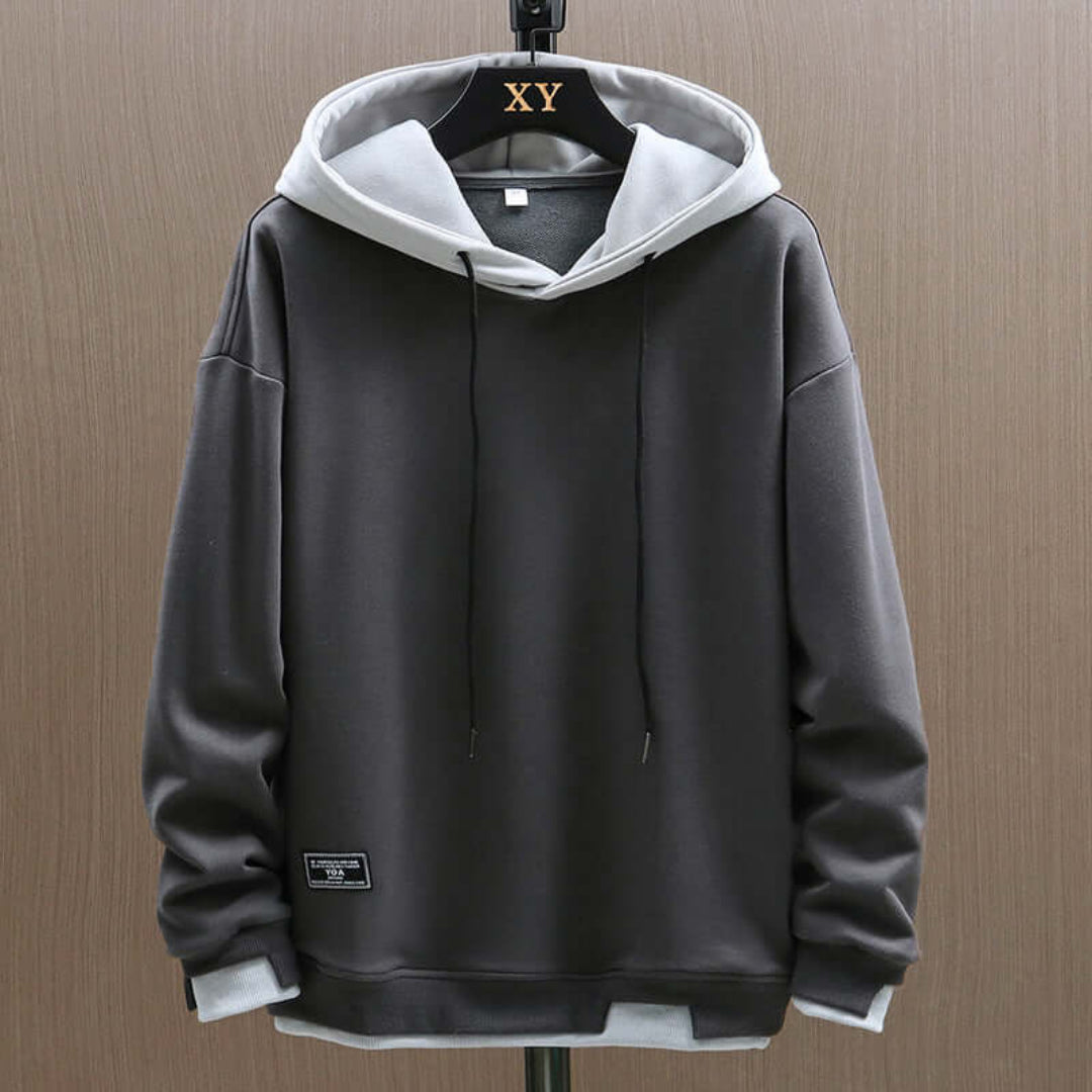 Two Tone Hoodie Oversized Fit