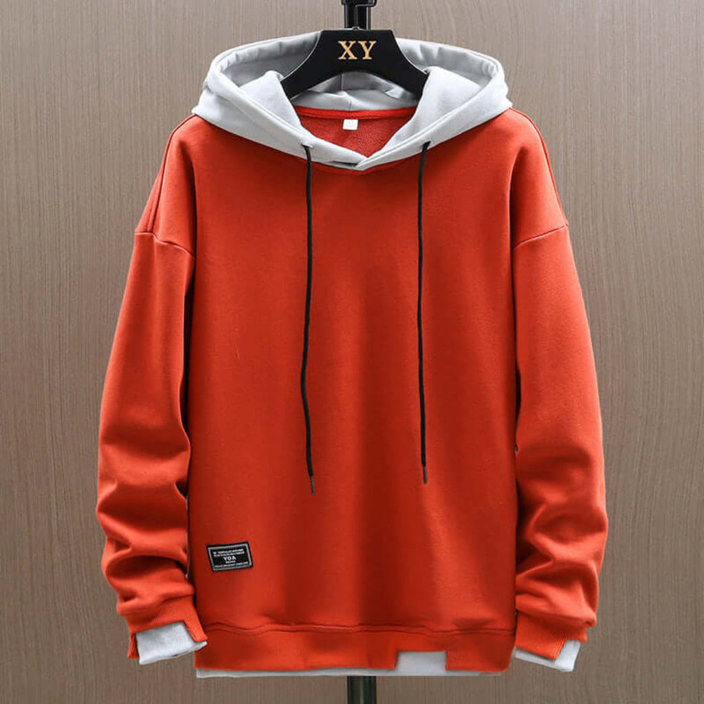 Two Tone Hoodie Oversized Fit