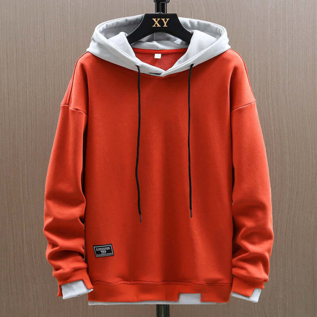 Two Tone Hoodie Oversized Fit