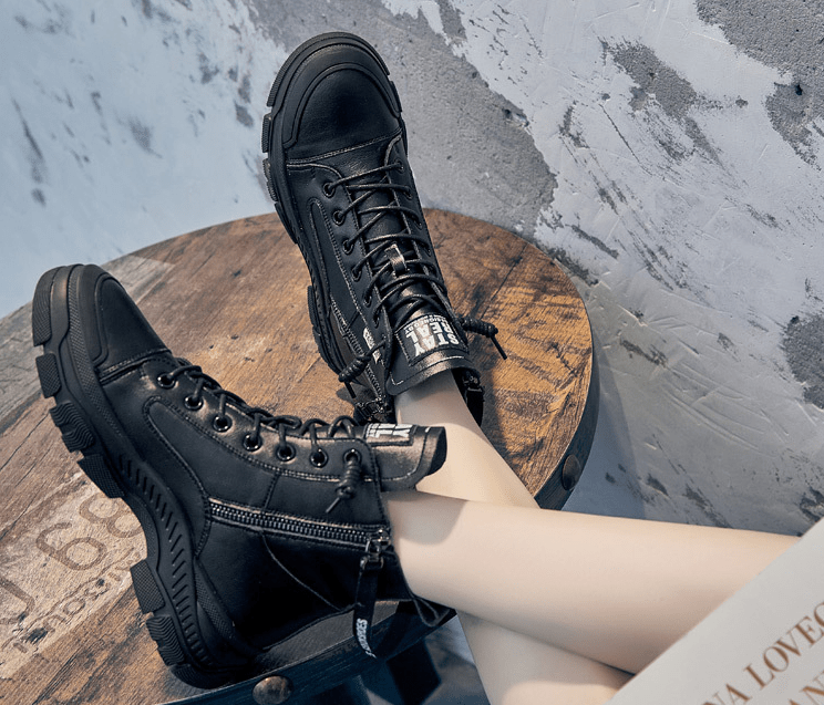 Sneaker Boots Ankle High Profile Sole