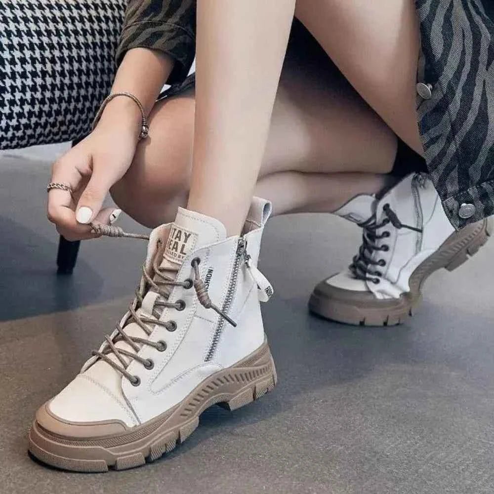 Sneaker Boots Ankle High Profile Sole