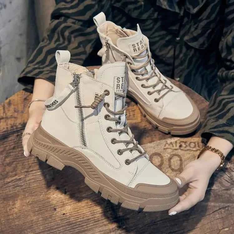 Sneaker Boots Ankle High Profile Sole
