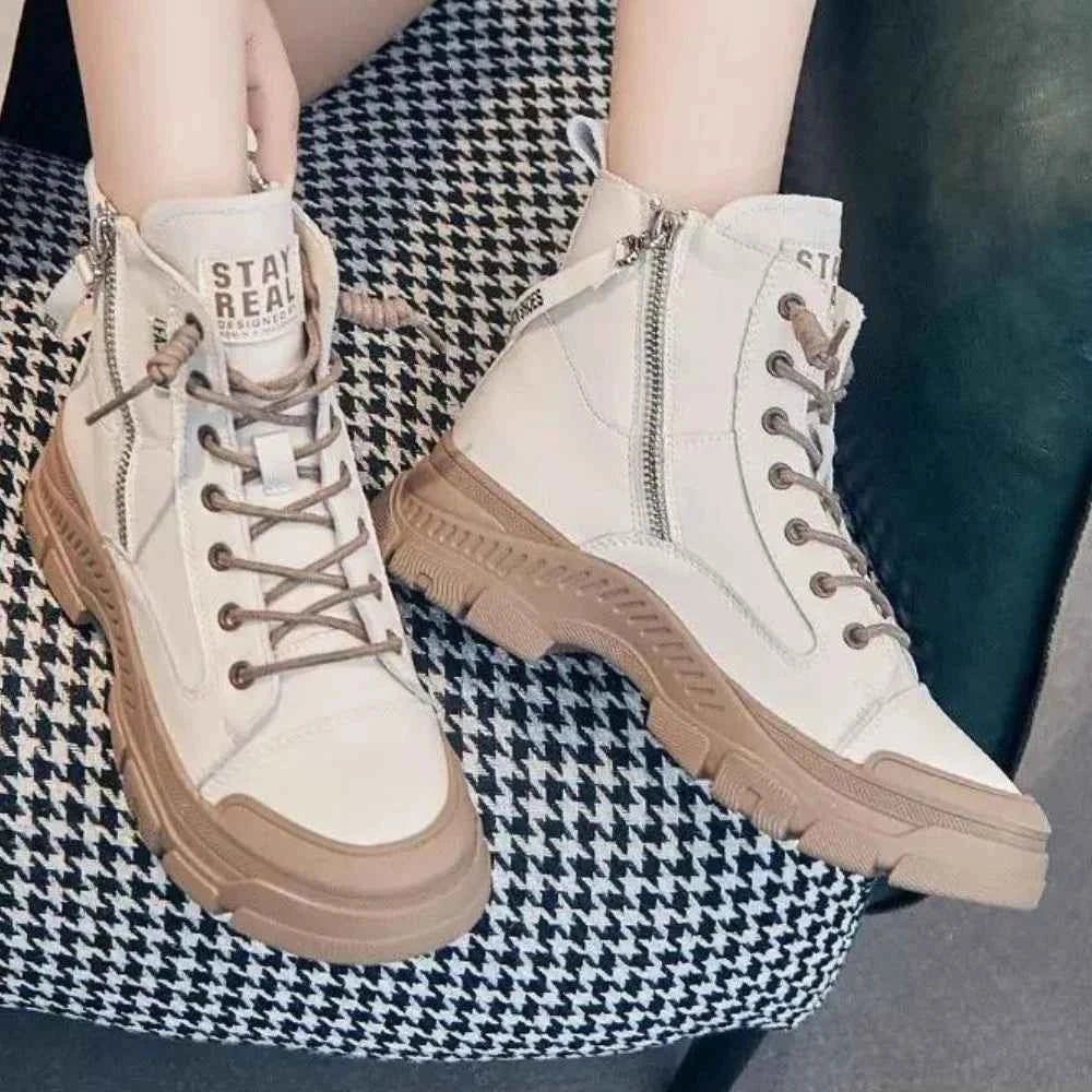 Sneaker Boots Ankle High Profile Sole