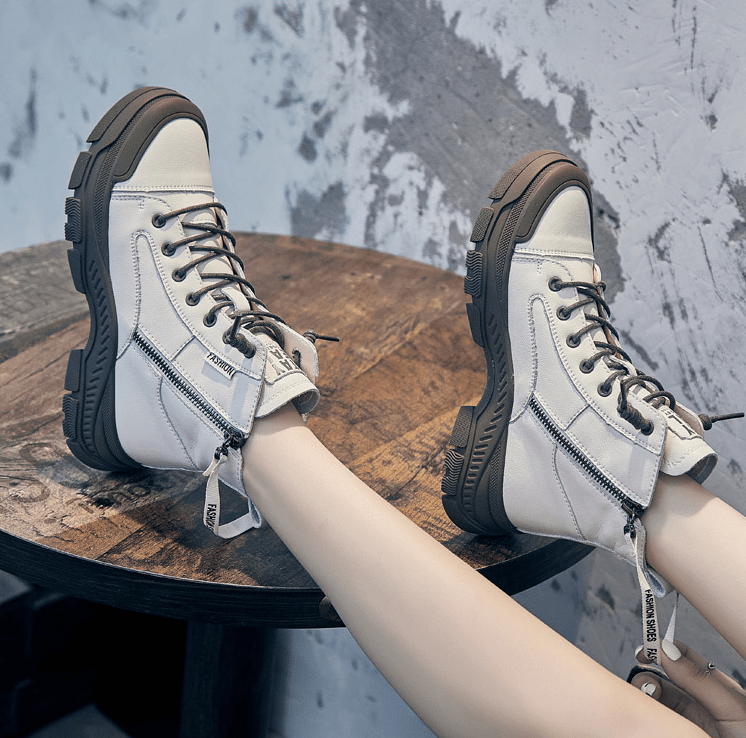 Sneaker Boots Ankle High Profile Sole