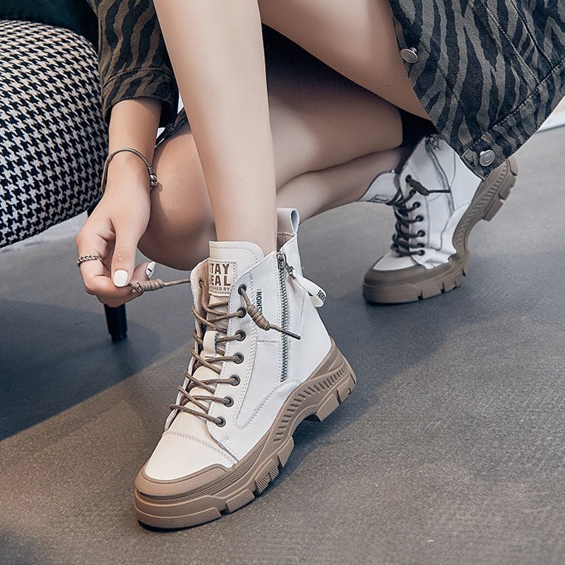 Sneaker Boots Ankle High Profile Sole