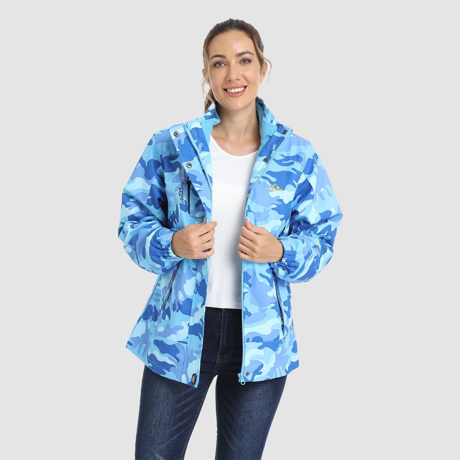 3-in-1  System Jacket Waterproof Fleece Ski