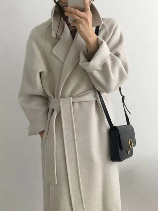 Coat Longline Tailored Clean Lines