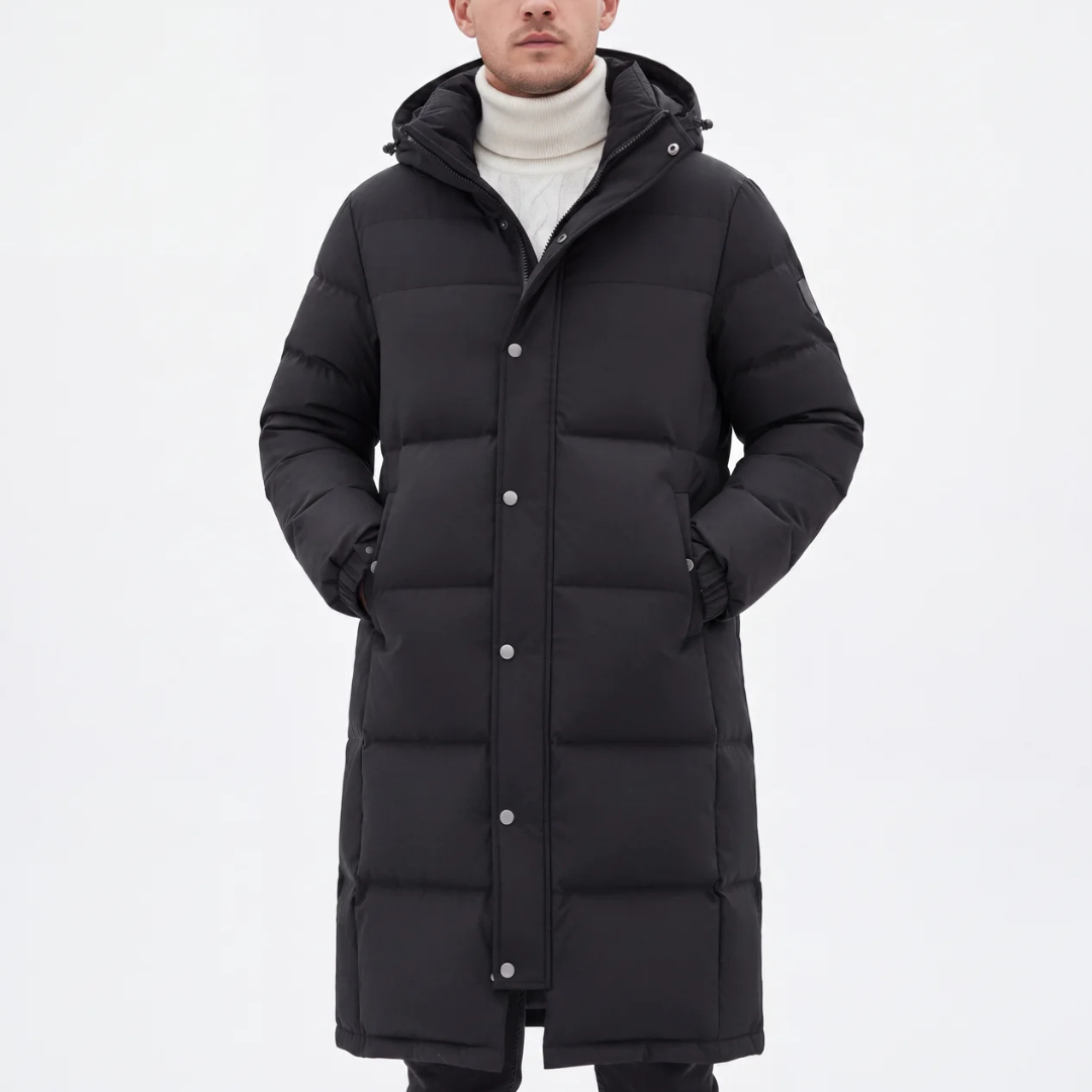Longline Down Jacket Windproof