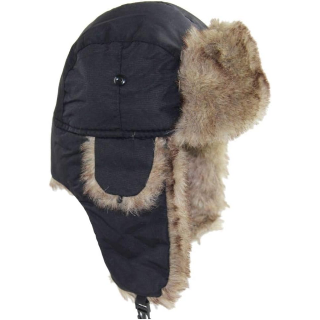 Faux-Fur Trapper Hat Winter