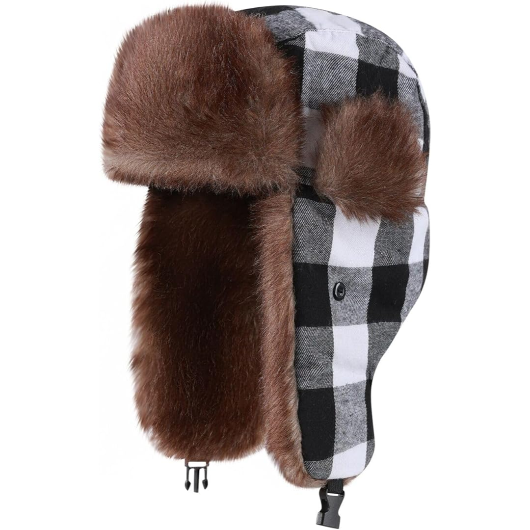 Faux-Fur Trapper Hat Winter
