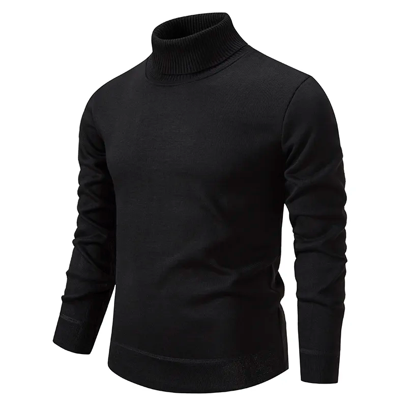 Turtleneck Jumper Classic Knit