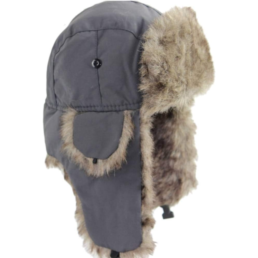 Trapper Hat Windproof Fleece-Lined