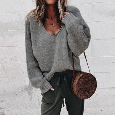 Soft Knit Jumper Round Neck Relaxed