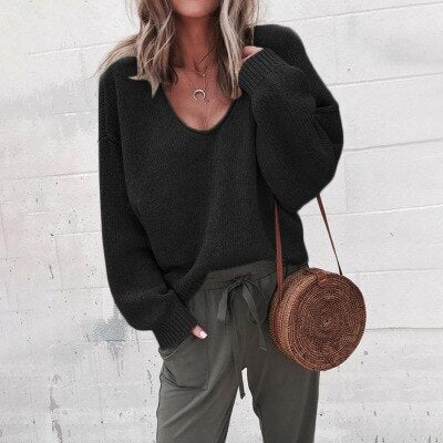 Soft Knit Jumper Round Neck Relaxed