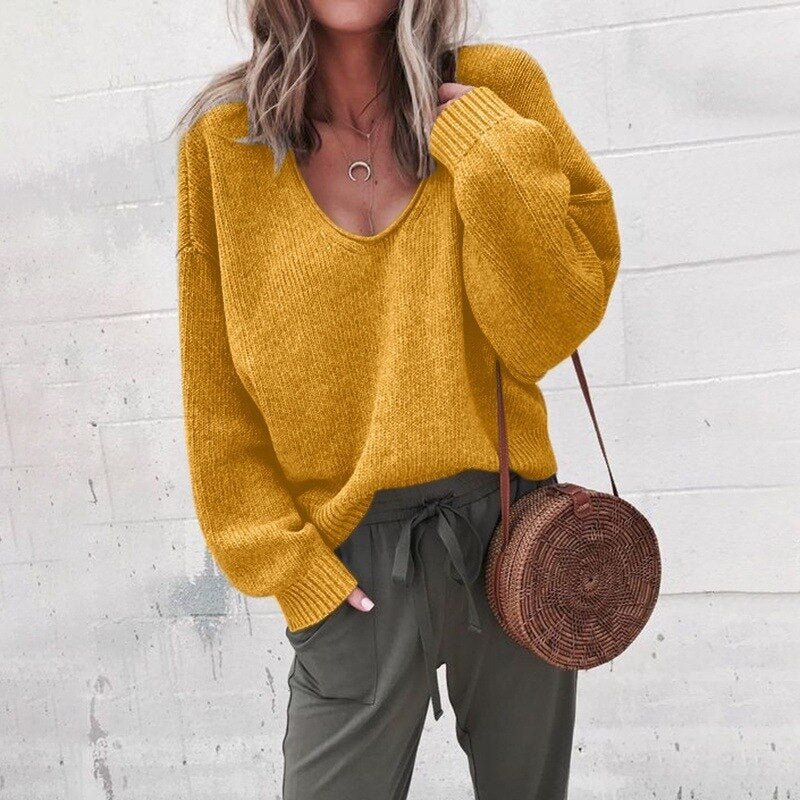 Soft Knit Jumper Round Neck Relaxed