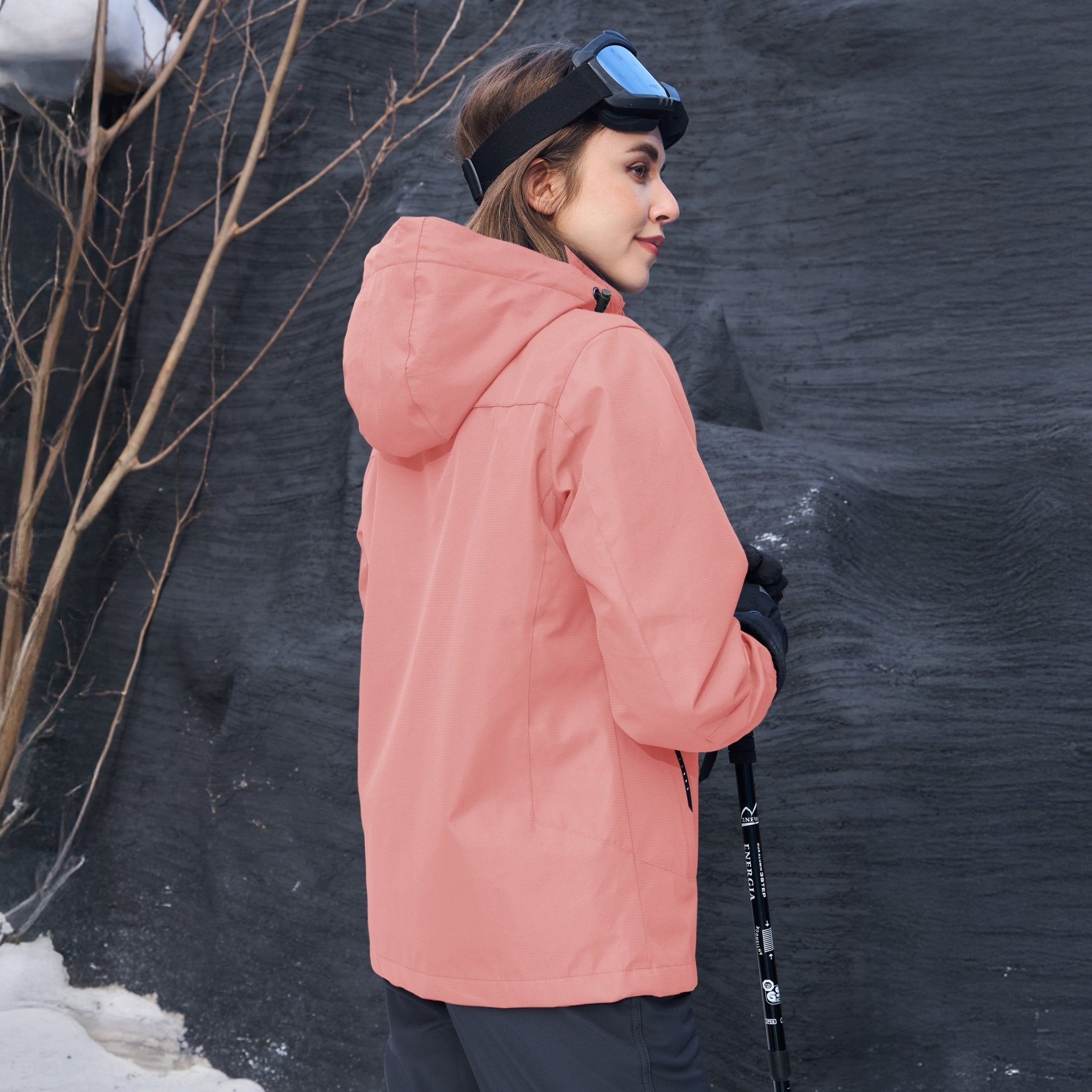 3-in-1  System Jacket Waterproof Fleece Ski