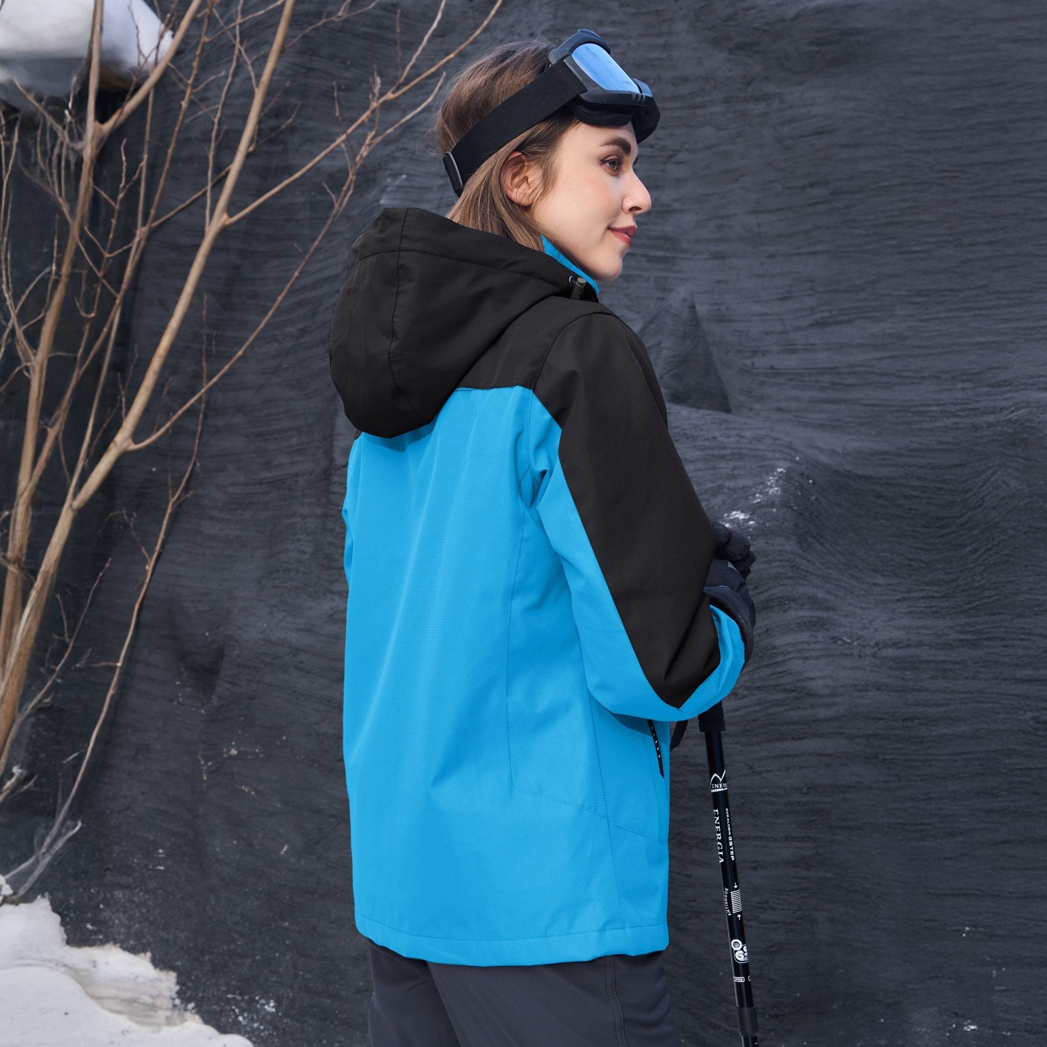 3-in-1  System Jacket Waterproof Fleece Ski