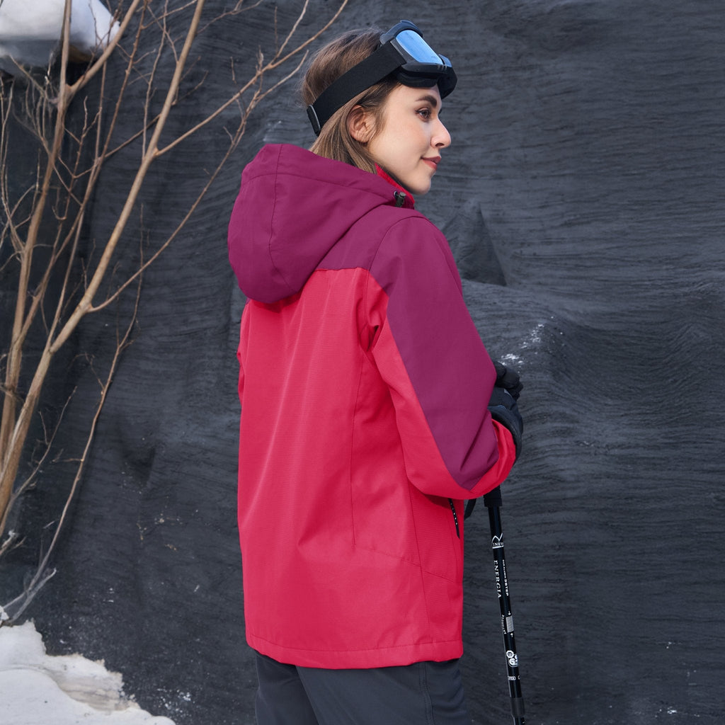 3-in-1  System Jacket Waterproof Fleece Ski