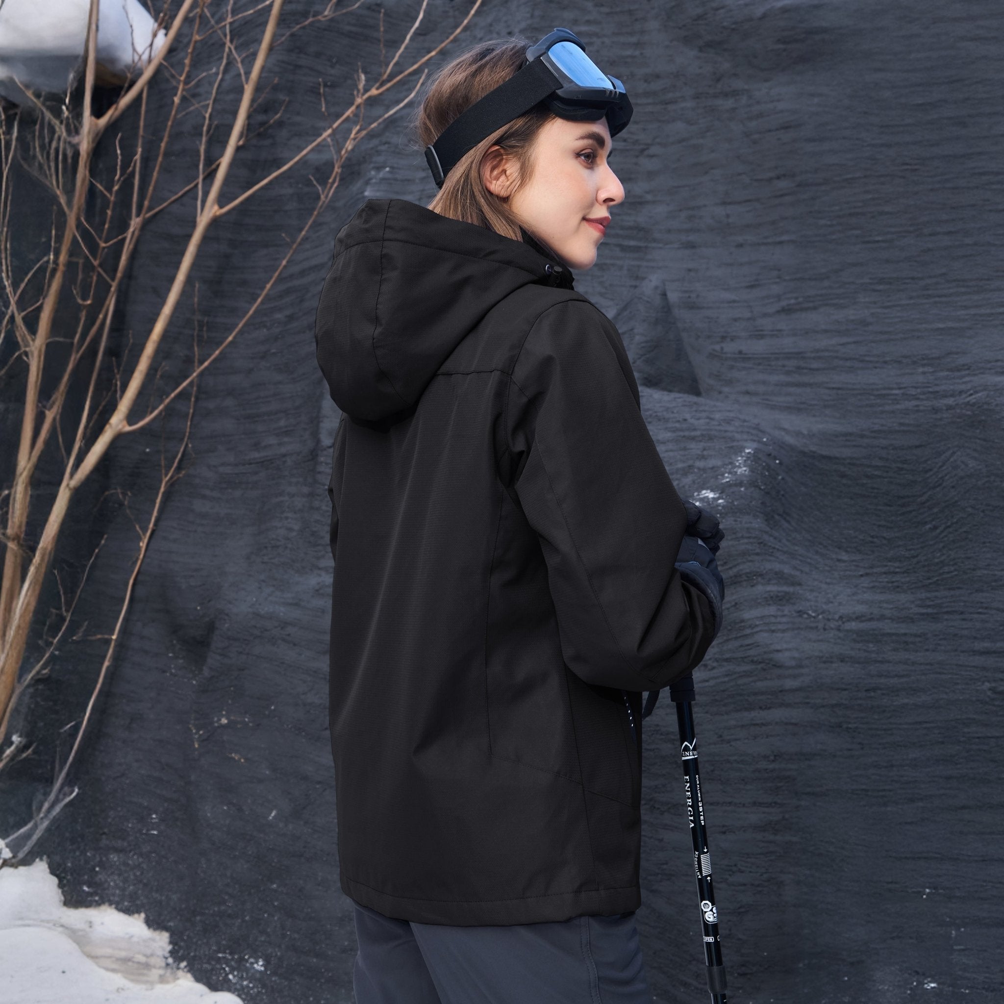 3-in-1  System Jacket Waterproof Fleece Ski