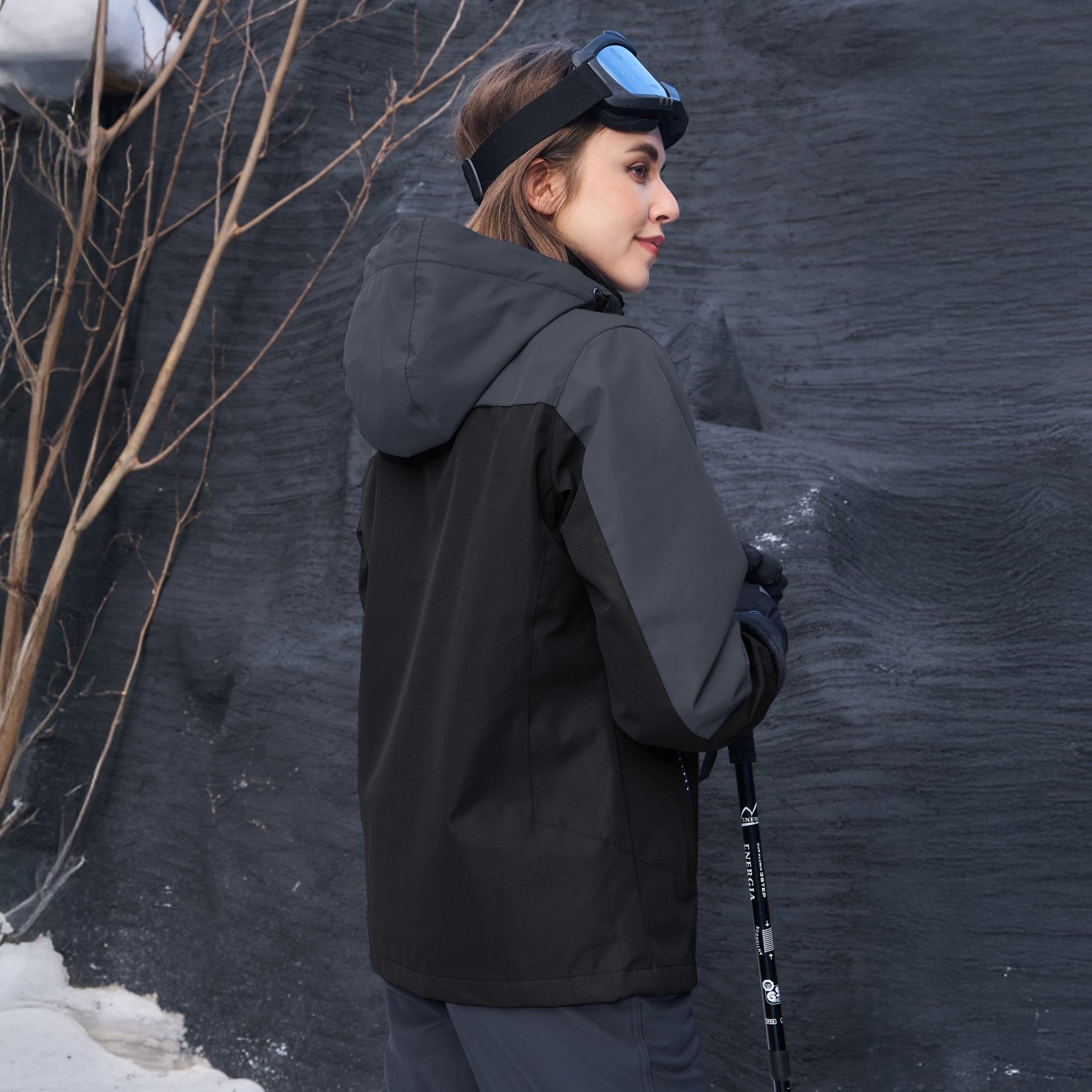 3-in-1  System Jacket Waterproof Fleece Ski