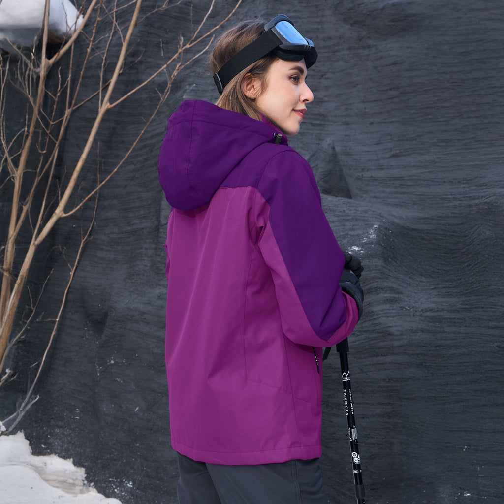 3-in-1  System Jacket Waterproof Fleece Ski