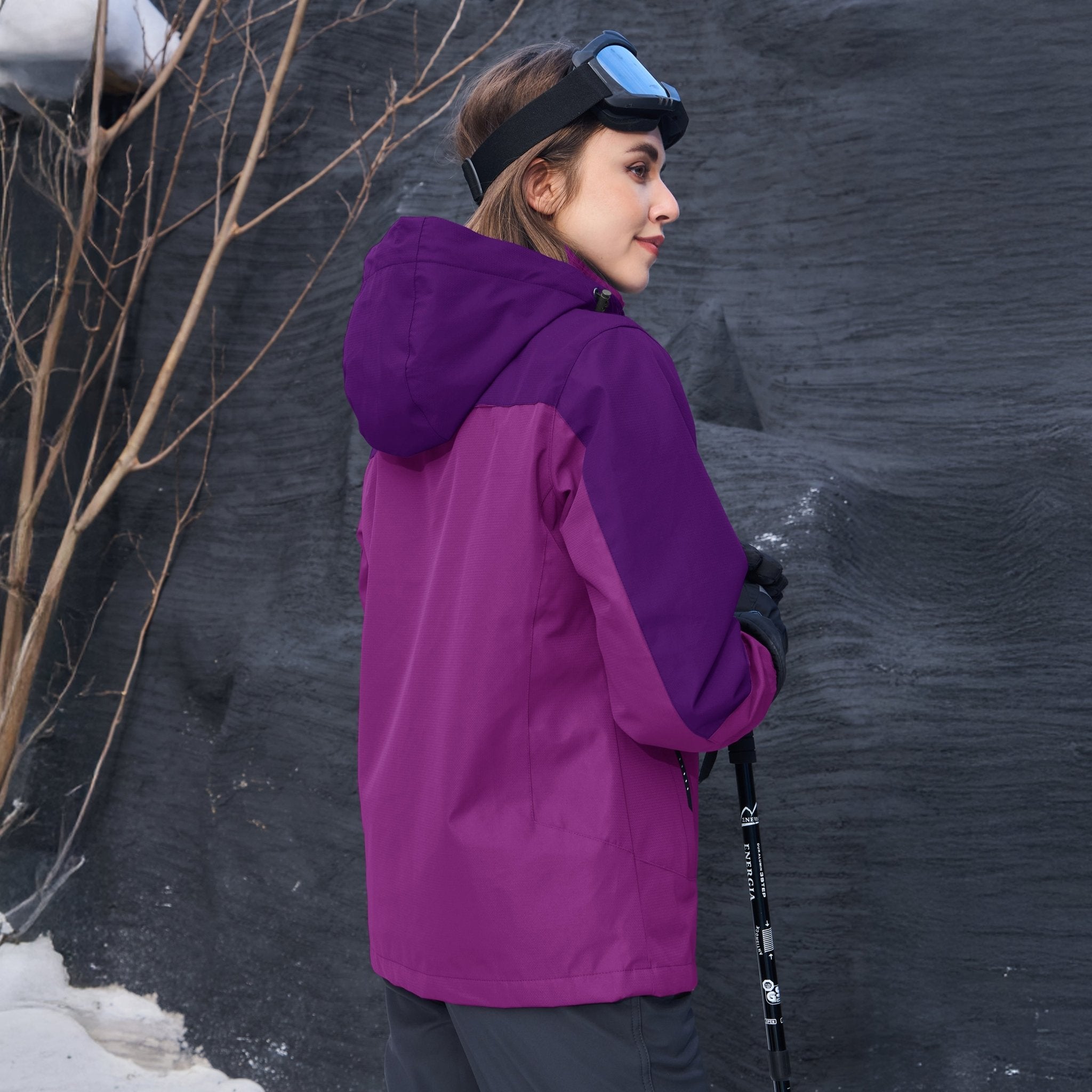 3-in-1  System Jacket Waterproof Fleece Ski