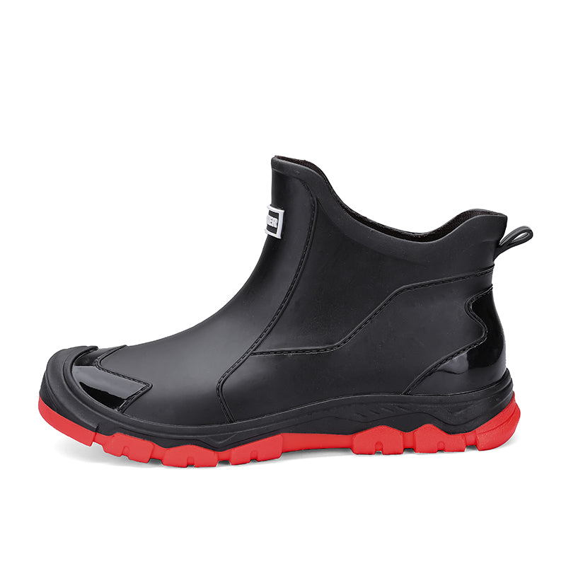 Rain Boots Waterproof Ankle Height Grip