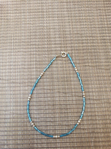 Seed Bead Anklet-A11-10-0001