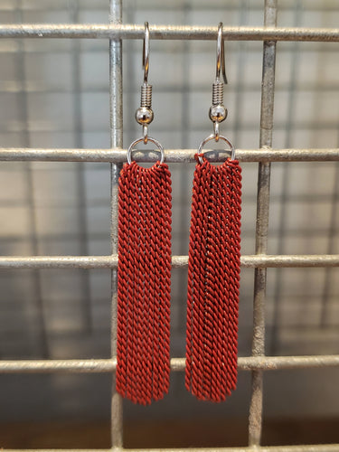 Chain Tassel Earrings - E-0012