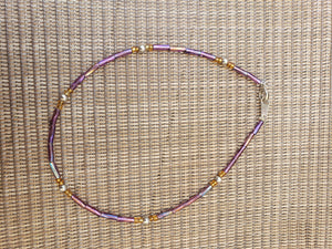 Seed Bead Anklet-A11-10-0001
