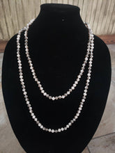 Load image into Gallery viewer, Crystal bead knotted necklace-N-0008