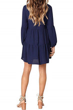 Load image into Gallery viewer, 2023 Navy Blue Short dress