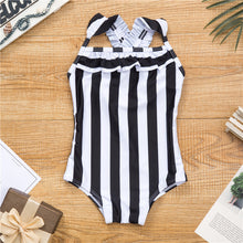 Load image into Gallery viewer, SW20 Black &amp; White Stripe and one piece (kids)