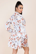 Load image into Gallery viewer, 2034 Off White Floral Dress
