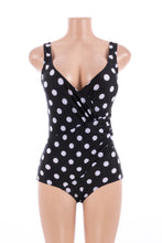 Load image into Gallery viewer, SW34  Black and White polkadot One Piece
