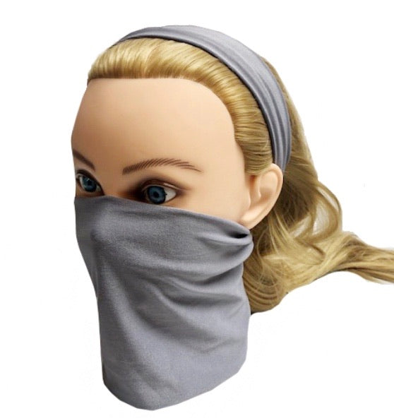 Headband and matching face mask-056