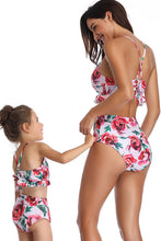 Load image into Gallery viewer, Sw53 High waisted floral bottoms (kids)