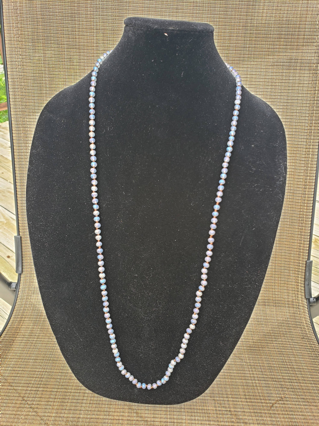 Montana Blue Knotted Necklace-N6-36-0003