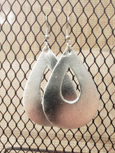 Load image into Gallery viewer, Metallic Leather Earrings-EL-57-0012